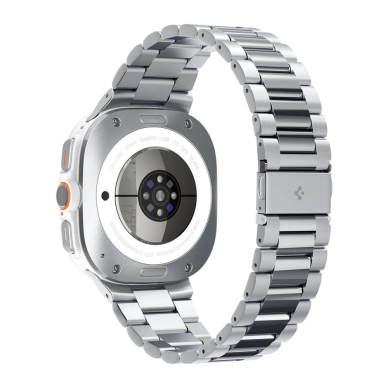 Samsung Galaxy Watch Ultra 47mm Spigen Modern Fit Band apyrankė – sidabrinė