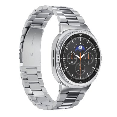 Samsung Galaxy Watch 40/44/46 mm Spigen Modern Fit dirželis – sidabrinis 4