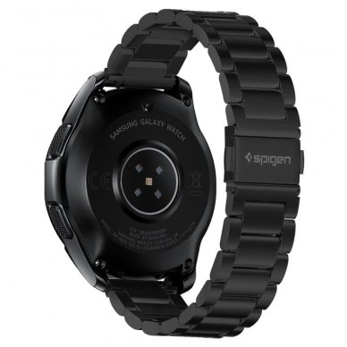 Aukštos Kokybės Apyrankė Spigen Modern Fit Band Samsung Galaxy Watch 42Mm Juoda 1