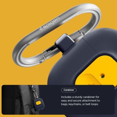 AirPods Pro 3 Spigen Nano Pop dėklas – tamsiai mėlynas / geltonas 5