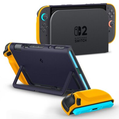 Nintendo Switch 2 Spigen Nano Pop dėklas – tamsiai mėlynas Nintendo Switch 2 Spigen Nano Pop dėklas – tamsiai mėlynas