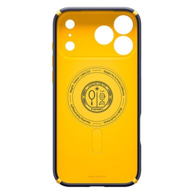 iPhone 17 Pro Spigen Nano Pop Hybrid MagSafe dėklas – tamsiai mėlynas 2