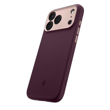 iPhone 17 Pro Spigen Nano Pop Mag MagSafe dėklas – burgundiškas 4 iPhone 17 Pro Spigen Nano Pop Mag MagSafe dėklas – burgundiškas 4