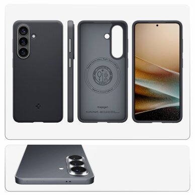 Samsung Galaxy S26 Spigen Nano Pop Mag MagSafe dėklas – juodas 12