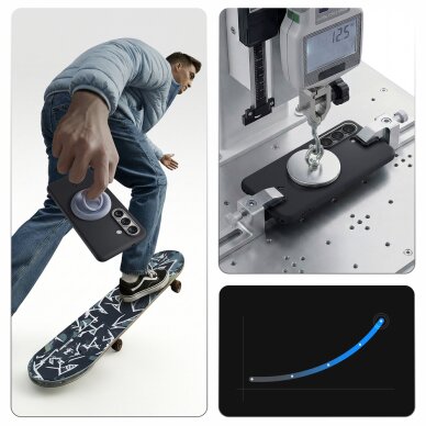 Samsung Galaxy S26 Spigen Nano Pop Mag MagSafe dėklas – juodas 14 Samsung Galaxy S26 Spigen Nano Pop Mag MagSafe dėklas – juodas 14