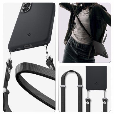 Samsung Galaxy S26 Spigen Nano Pop Mag MagSafe dėklas – juodas 17 Samsung Galaxy S26 Spigen Nano Pop Mag MagSafe dėklas – juodas 17