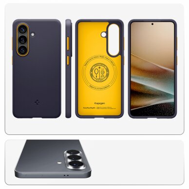 Samsung Galaxy S26 Spigen Nano Pop Mag MagSafe dėklas – mėlynas 12