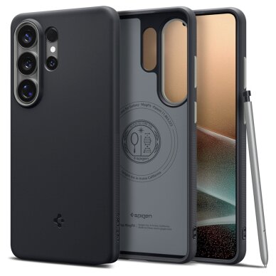 Samsung Galaxy S26 Ultra Spigen Nano Pop Mag MagSafe dėklas – juodas 1 Samsung Galaxy S26 Ultra Spigen Nano Pop Mag MagSafe dėklas – juodas 1