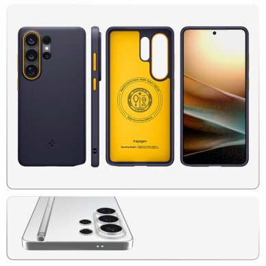 Samsung Galaxy S26 Ultra Spigen Nano Pop Mag MagSafe dėklas – mėlynas 12