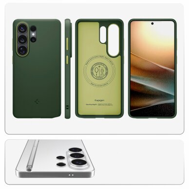 Samsung Galaxy S26 Ultra Spigen Nano Pop Mag MagSafe dėklas – žalias 18