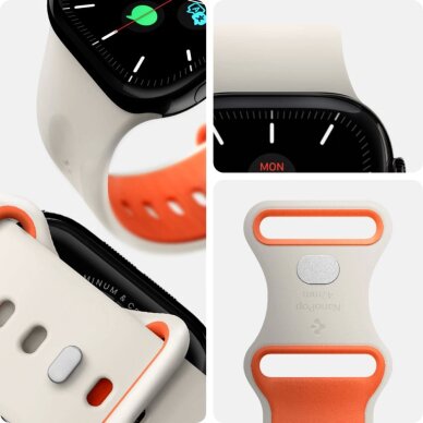 Apple Watch 40/41/42 mm Spigen Nano Pop dirželis – smėlinis 7 Apple Watch 40/41/42 mm Spigen Nano Pop dirželis – smėlinis 7