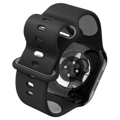 Apple Watch 40/41/42 mm Spigen Nano Pop dirželis – juodas ir pilkas 6 Apple Watch 40/41/42 mm Spigen Nano Pop dirželis – juodas ir pilkas 6