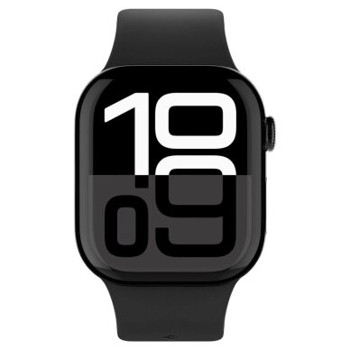 Apple Watch 44 / 45 / 46 / 49 mm Spigen Nano Pop dirželis – juodas ir pilkas 1
