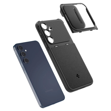 Spigen Optik Armor Dėklas Samsung Galaxy A55 5G - Juodas 10 Spigen Optik Armor Dėklas Samsung Galaxy A55 5G - Juodas 10