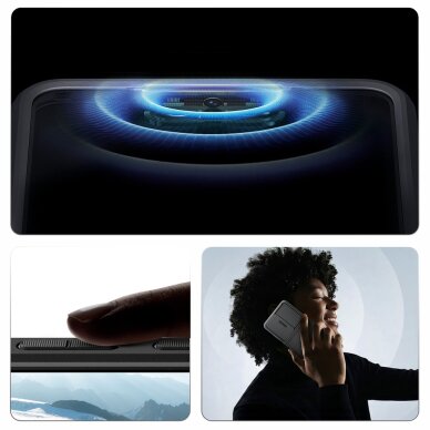 Samsung Galaxy S26 Ultra Spigen Optik Armor dėklas – juodas 12