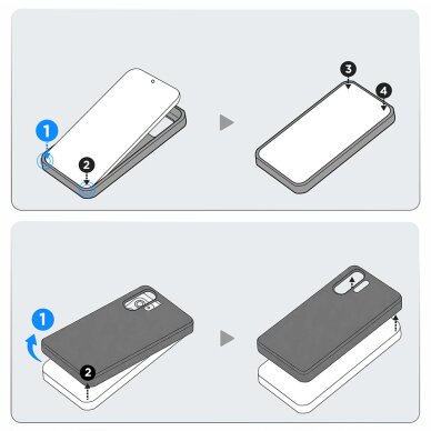 Samsung Galaxy S26 Ultra Spigen Optik Armor dėklas – juodas 15
