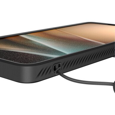 Samsung Galaxy S26 Ultra Spigen Optik Armor dėklas – juodas 9 Samsung Galaxy S26 Ultra Spigen Optik Armor dėklas – juodas 9