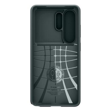 Samsung Galaxy S26 Ultra Spigen Optik Armor dėklas – žalias 1