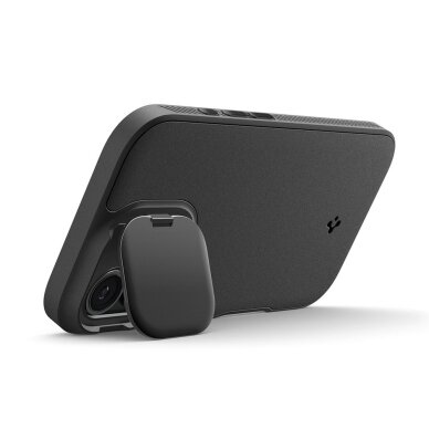 iPhone 17 Spigen Optik Armor MagSafe dėklas – juodas 6 iPhone 17 Spigen Optik Armor MagSafe dėklas – juodas 6