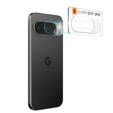 Google Pixel 10 Pro Spigen Optik Glas.tR 2-pack kameros apsauga 2 Google Pixel 10 Pro Spigen Optik Glas.tR 2-pack kameros apsauga 2