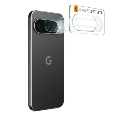 Google Pixel 10 Spigen Optik Glas.tR 2-pack kameros apsauga – skaidri 2 Google Pixel 10 Spigen Optik Glas.tR 2-pack kameros apsauga – skaidri 2