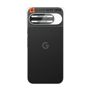 Google Pixel 10 Spigen Optik Glas.tR 2-pack kameros apsauga – skaidri 3 Google Pixel 10 Spigen Optik Glas.tR 2-pack kameros apsauga – skaidri 3