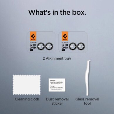 Samsung Galaxy Z Flip 7 Spigen Optik Pro HD Glas.TR EZ Fit kameros apsauga (2 vnt.) – juoda 11 Samsung Galaxy Z Flip 7 Spigen Optik Pro HD Glas.TR EZ Fit kameros apsauga (2 vnt.) – juoda 11