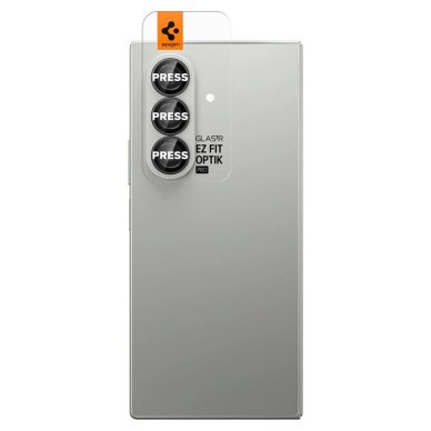 Samsung Galaxy Z Fold 7 Spigen Optik Pro HD Glas.TR EZ Fit kameros apsauga (2 vnt.) – juoda 1 Samsung Galaxy Z Fold 7 Spigen Optik Pro HD Glas.TR EZ Fit kameros apsauga (2 vnt.) – juoda 1