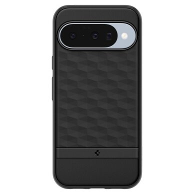 Google Pixel 10 / 10 Pro dėklas Spigen Parallax Mag, MagSafe – matinės juodos 2