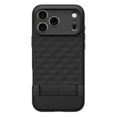 iPhone 17 Pro Max Spigen Parallax “S” MagSafe dėklas – matinės juodos spalvos 1