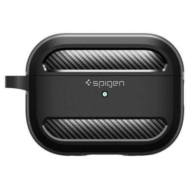 Dėklas Spigen RUGGED ARMOR Apple AIRPODS PRO 1 / 2 Juodas 2 Dėklas Spigen RUGGED ARMOR Apple AIRPODS PRO 1 / 2 Juodas 2