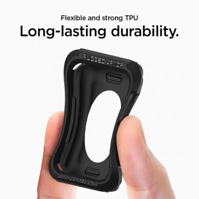 Akcija! Rėmelis SPIGEN RUGGED ARMOR APPLE WATCH 4/5/6 / SE (44MM) juodas 5 Akcija! Rėmelis SPIGEN RUGGED ARMOR APPLE WATCH 4/5/6 / SE (44MM) juodas 5