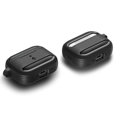 AirPods 3 dėklas Spigen Rugged Armor – matinės juodos spalvos 11 AirPods 3 dėklas Spigen Rugged Armor – matinės juodos spalvos 11