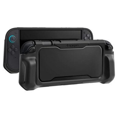 Nintendo Switch 2 – Spigen Rugged Armor dėklas - Matinis juodas 2