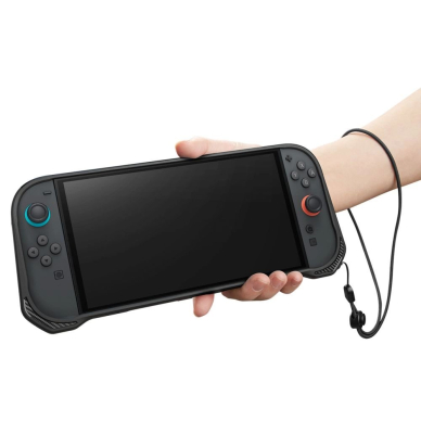 Nintendo Switch 2 – Spigen Rugged Armor dėklas - Matinis juodas 5
