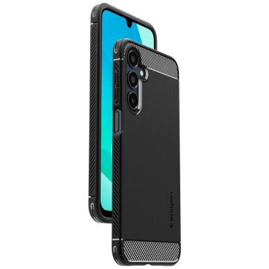 Spigen Rugged Armor Dėklas Samsung Galaxy A16 4G / 5G - Juodas 8 Spigen Rugged Armor Dėklas Samsung Galaxy A16 4G / 5G - Juodas 8