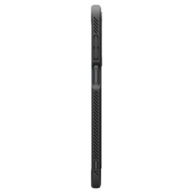 Samsung Galaxy A17 dėklas Spigen Rugged Armor – matinės juodos spalvos 3