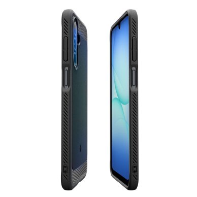 Samsung Galaxy A17 dėklas Spigen Rugged Armor – matinės juodos spalvos 5