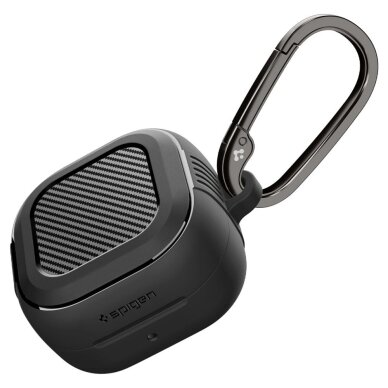 Samsung Galaxy Buds 4 / 4 Pro Spigen Rugged Armor dėklas – matinė juoda 3 Samsung Galaxy Buds 4 / 4 Pro Spigen Rugged Armor dėklas – matinė juoda 3