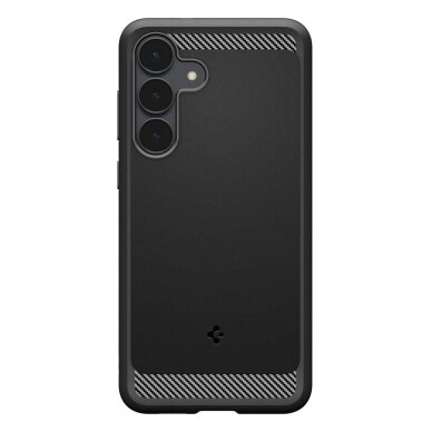 Samsung Galaxy S25 FE Spigen Rugged Armor dėklas – matinės juodos spalvos 1 Samsung Galaxy S25 FE Spigen Rugged Armor dėklas – matinės juodos spalvos 1