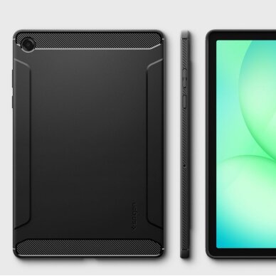 Samsung Galaxy Tab A11 Plus 11.0 (X230 / X235 / X236) Spigen Rugged Armor dėklas – juodas 10 Samsung Galaxy Tab A11 Plus 11.0 (X230 / X235 / X236) Spigen Rugged Armor dėklas – juodas 10