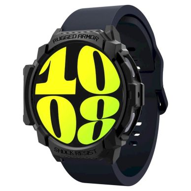 Spigen Rugged Armor Dėklas Samsung Galaxy Watch 7 (44mm) - matinis juodas 10