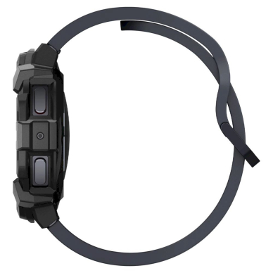 Spigen Rugged Armor Dėklas Samsung Galaxy Watch 7 (44mm) - matinis juodas 2