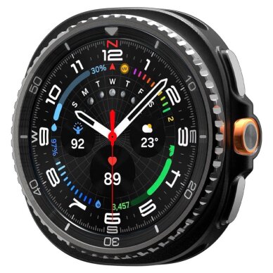 Samsung Galaxy Watch 8 Classic 46mm dėklas Spigen Rugged Armor – matinės juodos spalvos 8 Samsung Galaxy Watch 8 Classic 46mm dėklas Spigen Rugged Armor – matinės juodos spalvos 8