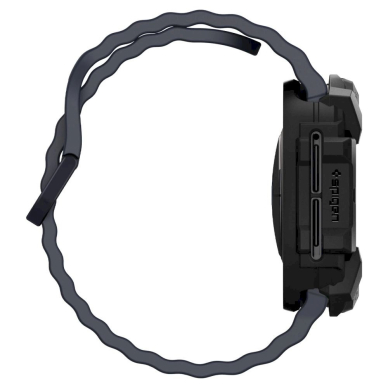 Spigen Rugged Armor Dėklas Samsung Galaxy Watch Ultra (47mm) - matinis juodas 3 Spigen Rugged Armor Dėklas Samsung Galaxy Watch Ultra (47mm) - matinis juodas 3