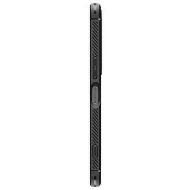 Sony Xperia 1 VII dėklas Spigen Rugged Armor – matinės juodos spalvos 2