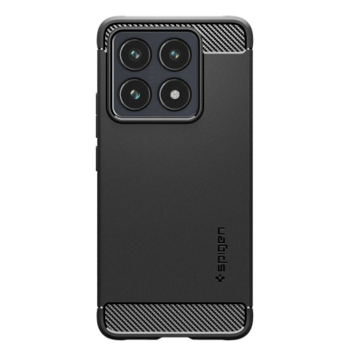 Xiaomi 14T Pro Spigen Rugged Armor dėklas - matinės juodos 1