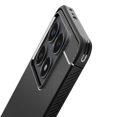 Xiaomi 14T Pro Spigen Rugged Armor dėklas - matinės juodos 7