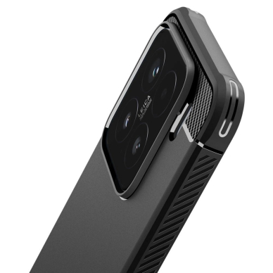 Spigen Sustiprintas Armor Dėklas skirtas Xiaomi 15 - Matinis Juodas 8