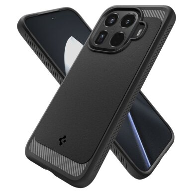 Xiaomi 15T Pro Spigen Rugged Armor dėklas – juodas 10 Xiaomi 15T Pro Spigen Rugged Armor dėklas – juodas 10